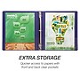 Samsill Earth's Choice Biobased 1" 3-Ring View Binders, Purple (17338)~#|#~sp117514186_sc7