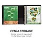 Samsill Earth's Choice Biobased Heavy Duty 1 1/2" 3-Ring View Binders, D-Ring, Black (17150)~#|#~sp117514745_sc7