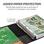 Samsill Earth's Choice Biobased Heavy Duty 1 1/2" 3-Ring View Binders, D-Ring, Black (17150)~#|#~sp117514747_sc7