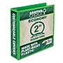 Samsill Earth's Choice Biobased 2" 3-Ring View Binders, Lime Green (17365)~#|#~sp117514793_sc7