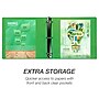 Samsill Earth's Choice Biobased 2" 3-Ring View Binders, Lime Green (17365)~#|#~sp117514796_sc7