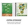 Samsill Earth's Choice Plant-Based 1" View Binder, 3-Ring , Made in USA, White (SAM18937)~#|#~sp117514925_sc7