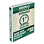 Samsill Earth's Choice Plant-Based 1" View Binder, 3-Ring , Made in USA, White (SAM18937)~#|#~sp117514953_sc7