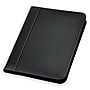 Samsill Contrast Stitch Faux Leather Portfolio Case with Zipper Closure, Black (71720)~#|#~sp117515112_sc7