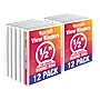 Samsill Economy 1/2" View Binders, 3-Ring , Made in USA, White, 12/Pack (I08517C)~#|#~sp117515451_sc7