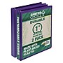 Samsill Fashion 1" 3-Ring View Binders, Purple, 2/Pack (U86308)~#|#~sp117515519_sc7