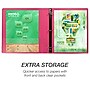 Samsill Fashion 1" 3-Ring View Binders, Pink, 2/Pack (U86376)~#|#~sp117515641_sc7