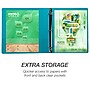 Samsill Fashion 1" 3-Ring View Binders, Teal, 2/Pack (U86377)~#|#~sp117515728_sc7