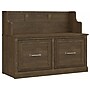 Bush Furniture Woodland 40W Entryway Bench with Doors, Ash Brown (WDL005ABR)~#|#~sp117517655_sc7