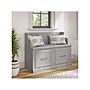 Bush Furniture Woodland 40W Entryway Bench with Doors, Cape Cod Gray (WDL005CG)~#|#~sp117517665_sc7
