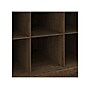 Bush Furniture Woodland 40W Hall Tree and Shoe Storage Bench with Shelves, Ash Brown (WDL002ABR)~#|#~sp117593546_sc7