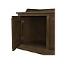 Bush Furniture Woodland 40W Hall Tree and Shoe Storage Bench with Doors, Ash Brown (WDL001ABR)~#|#~sp117593564_sc7