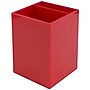 JAM Paper Plastic Pen Holder, Red (341re)~#|#~sp11853272_sc7