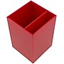 JAM Paper Plastic Pen Holder, Red (341re)~#|#~sp11853273_sc7