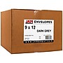 JAM Paper 9 x 12 Open End Catalog Envelopes, Dark Grey, 25/Pack (21285783a)~#|#~sp11854826_sc7