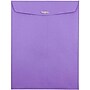 JAM Paper 10 x 13 Open End Catalog Colored Envelopes with Clasp Closure, Violet Purple Recycled, 25/Pack (v0128182a)~#|#~sp11854837_sc7