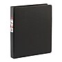 Cardinal Premier Easy Open Heavy Duty 1" 3-Ring Non-View Binders, D-Ring, Black (18712CB)~#|#~sp118777204_sc7