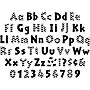 Barker Creek Chevron & Dots  4" Letters and Numbers, Multicolored, 255/Pack (LL1720)~#|#~sp119605932_sc7