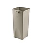 Rubbermaid Untouchable Indoor, Outdoor Trash Can w/ no Lid, Beige Resin, 23 Gal. (FG356988BEIG)~#|#~sp120820107_sc7