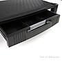 Mind Reader Extra Wide Plastic Monitor Stand With Drawer, Black (DRPLX-BLKP)~#|#~sp12083687_sc7