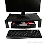 Mind Reader Extra Wide Plastic Monitor Stand With Drawer, Black (DRPLX-BLKP)~#|#~sp12083763_sc7