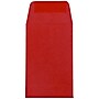 JAM Paper #1 Coin Business Colored Envelopes, 2.25 x 3.5, Red Recycled, Bulk 1000/Carton (356730632C)~#|#~sp121512405_sc7