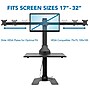 Mount-It! 28"W Adjustable Triple Monitor Mount, Black (MI-7983)~#|#~sp121594704_sc7