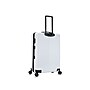 DUKAP Stratos 28" Hardside Suitcase, 4-Wheeled Spinner, TSA Checkpoint Friendly, White (DKSTR00L-WHI)~#|#~sp121925181_sc7