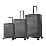 InUSA Deep 3-Piece Hardside Spinner Luggage Set, Black (IUDEESML-BLK)~#|#~sp121925188_sc7