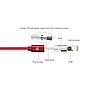 Apple Certified Durable Lightning Cable for iPhone, iPad, 4ft Red (LGHTMFI4FT-RED)~#|#~sp12230392_sc7
