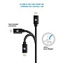 LAX Gadgets Lightning to USB-A Charging Cable, 4 ft., Black (LGHTMFI4FT-BLK)~#|#~sp12230395_sc7