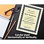 Great Papers Metallic Certificates, 8.5" x 11", Beige/Blue, 100/Pack (934400)~#|#~sp122432319_sc7