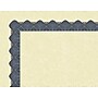 Great Papers Metallic Certificates, 8.5" x 11", Beige/Blue, 100/Pack (934400)~#|#~sp122432767_sc7