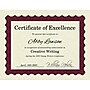 Great Papers Certificates, 8.5" x 11", Beige/Metallic Red, 25/Pack (934125)~#|#~sp122432769_sc7