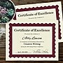 Great Papers Certificates, 8.5" x 11", Beige/Metallic Red, 25/Pack (934125)~#|#~sp122432770_sc7
