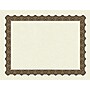 Great Papers Matte Certificates, 8.5" x 11", Beige/Gold, 100/Pack (934000)~#|#~sp122432771_sc7