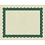 Great Papers Metallic Certificates, 8.5" x 11", Beige/Green, 100/Pack (934200)~#|#~sp122432774_sc7