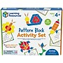 Learning Resources Pattern Block Activity Set, Assorted Colors (LER 6134)~#|#~sp122517286_sc7