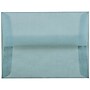 JAM Paper A2 Translucent Vellum Invitation Envelopes, 4.375 x 5.75, Ocean Blue, Bulk 250/Box (PACV602H)~#|#~sp122682010_sc7