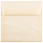JAM Paper 5.5 x 5.5 Square Translucent Vellum Invitation Envelopes, Spring Ochre Ivory, 25/Pack (1591909)~#|#~sp122682056_sc7