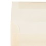 JAM Paper 4Bar A1 Translucent Vellum Invitation Envelopes, 3.625 x 5.125, Spring Ochre Ivory, Bulk 250/Box (1591612H)~#|#~sp122682084_sc7