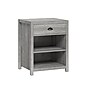 Whalen Fallbrook 2-Shelf Laminate Mobile Printer Stand, Smoked Ash (SPUS-FBPS-GM)~#|#~sp122684227_sc7