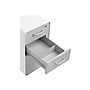 Poppin The Sort-It-Out 3-Drawer Mobile Vertical File Cabinet, Letter/Legal Size, Lockable, White/Light Gray (104743)~#|#~sp122684592_sc7