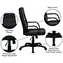 Flash Furniture Holly Vinyl Swivel High Back Executive Office Chair, Black (H8021)~#|#~sp123068800_sc7