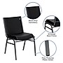 Flash Furniture HERCULES Series Vinyl Stack Chair, Black (XU60153BKVYL)~#|#~sp123069000_sc7