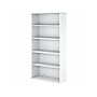 Bush Business Furniture Easy Office 73" 5-Shelf Bookcase with Adjustable Shelves, White Laminated Wood (EO105WH)~#|#~sp123233080_sc7