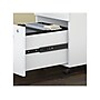 Bush Business Furniture Easy Office 2-Drawer Mobile Vertical File Cabinet, Letter/Legal Size, Lockable, Pure White (EO108WHSU)~#|#~sp123233198_sc7
