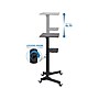 Mount-It! 24"W Portable Lectern Adjustable Aluminum Standing Podium, Black (MI-7971)~#|#~sp123233995_sc7