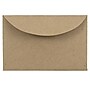 JAM Paper 3Drug Mini Recycled Kraft Envelopes, 2.3125 x 3.625, Brown Kraft Paper Bag, Bulk 1000/Carton (5207691B)~#|#~sp123307722_sc7