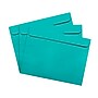 JAM Paper 9 x 12 Booklet Colored Envelopes, Sea Blue Recycled, 25/Pack (5156773)~#|#~sp123307773_sc7